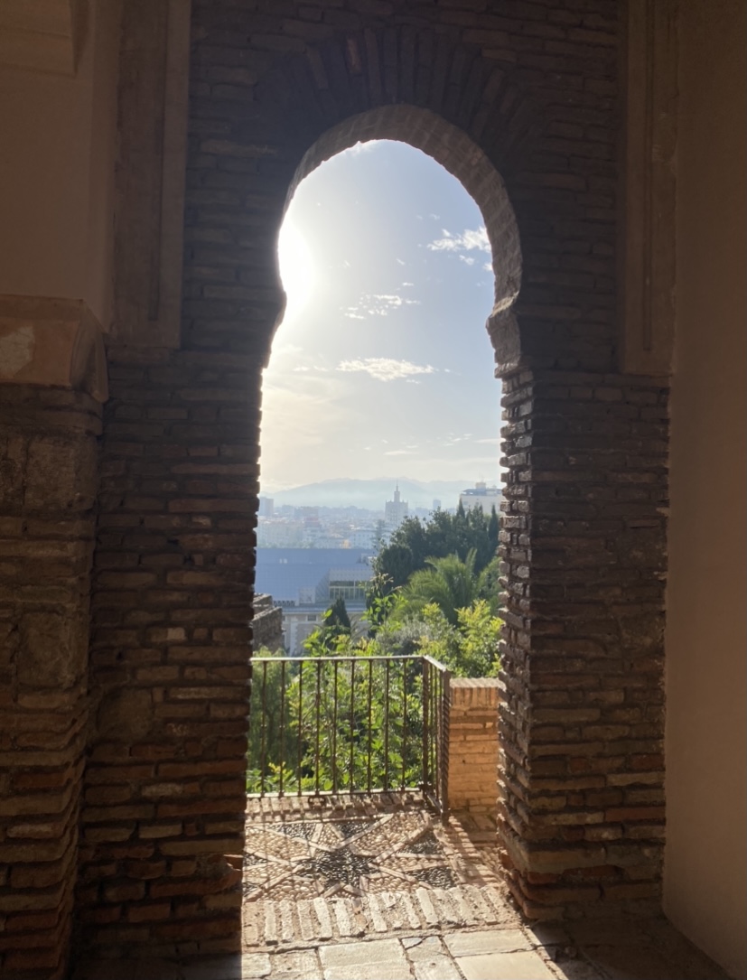 Overlook of Malaga from Alcazaba 