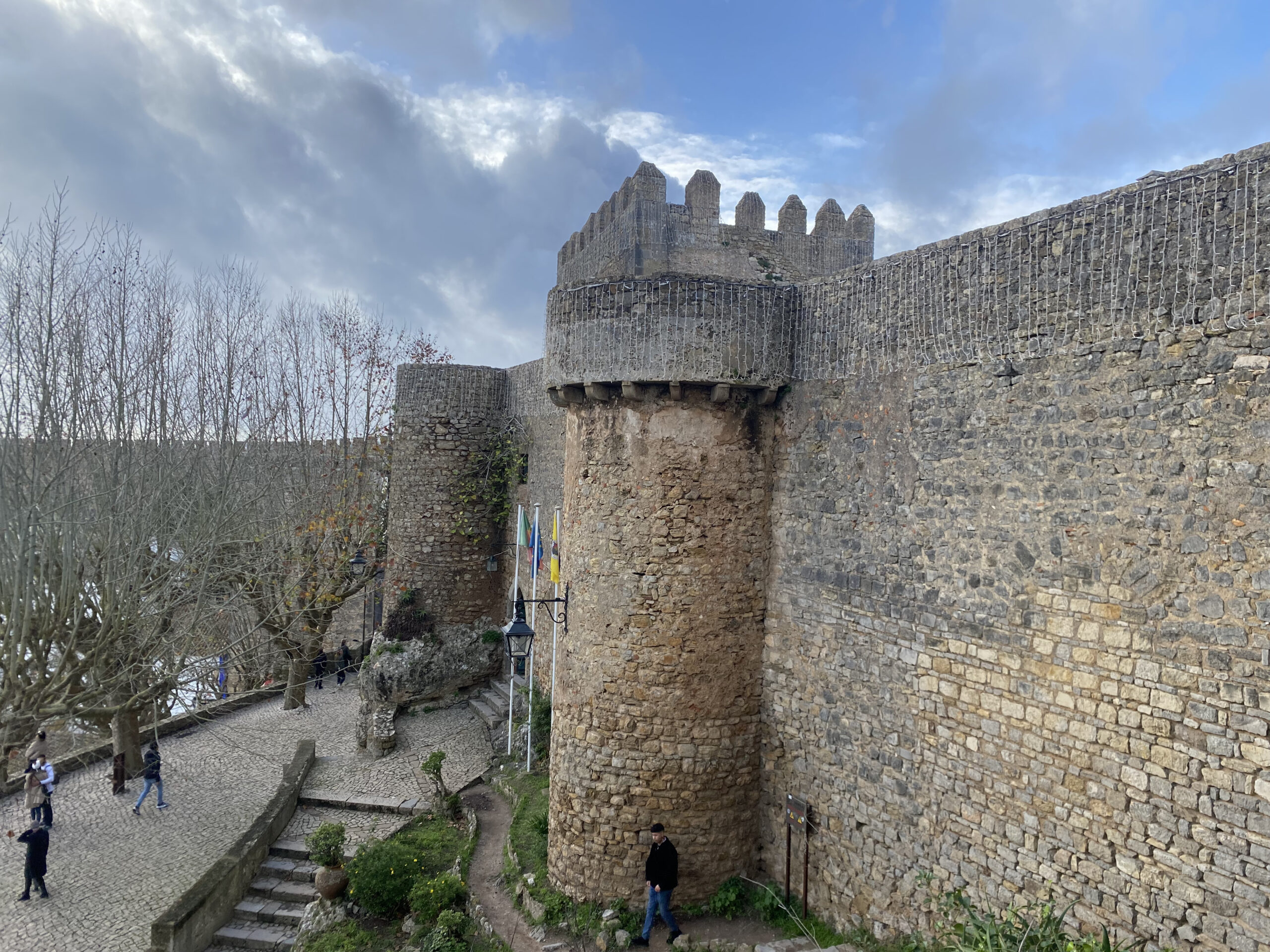 East-facing view from the Obidos wall