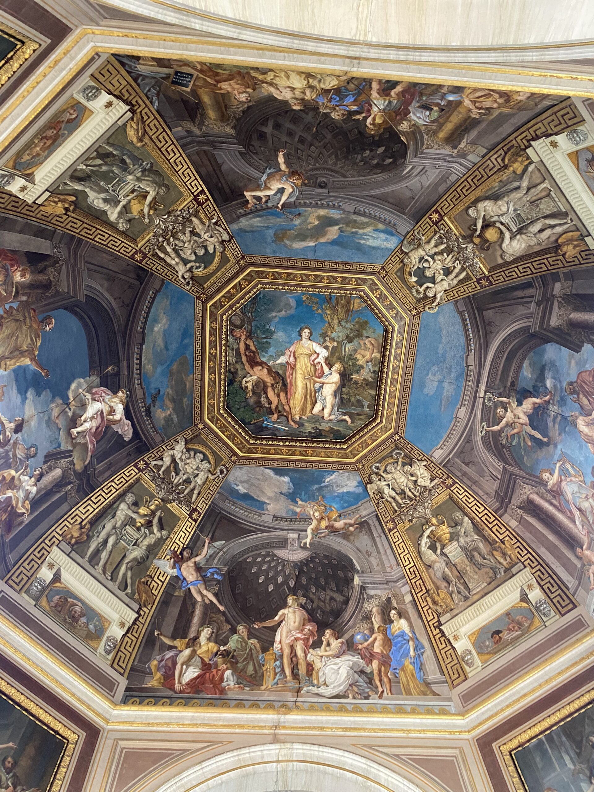 Ceiling Fresco in Vatican Museum