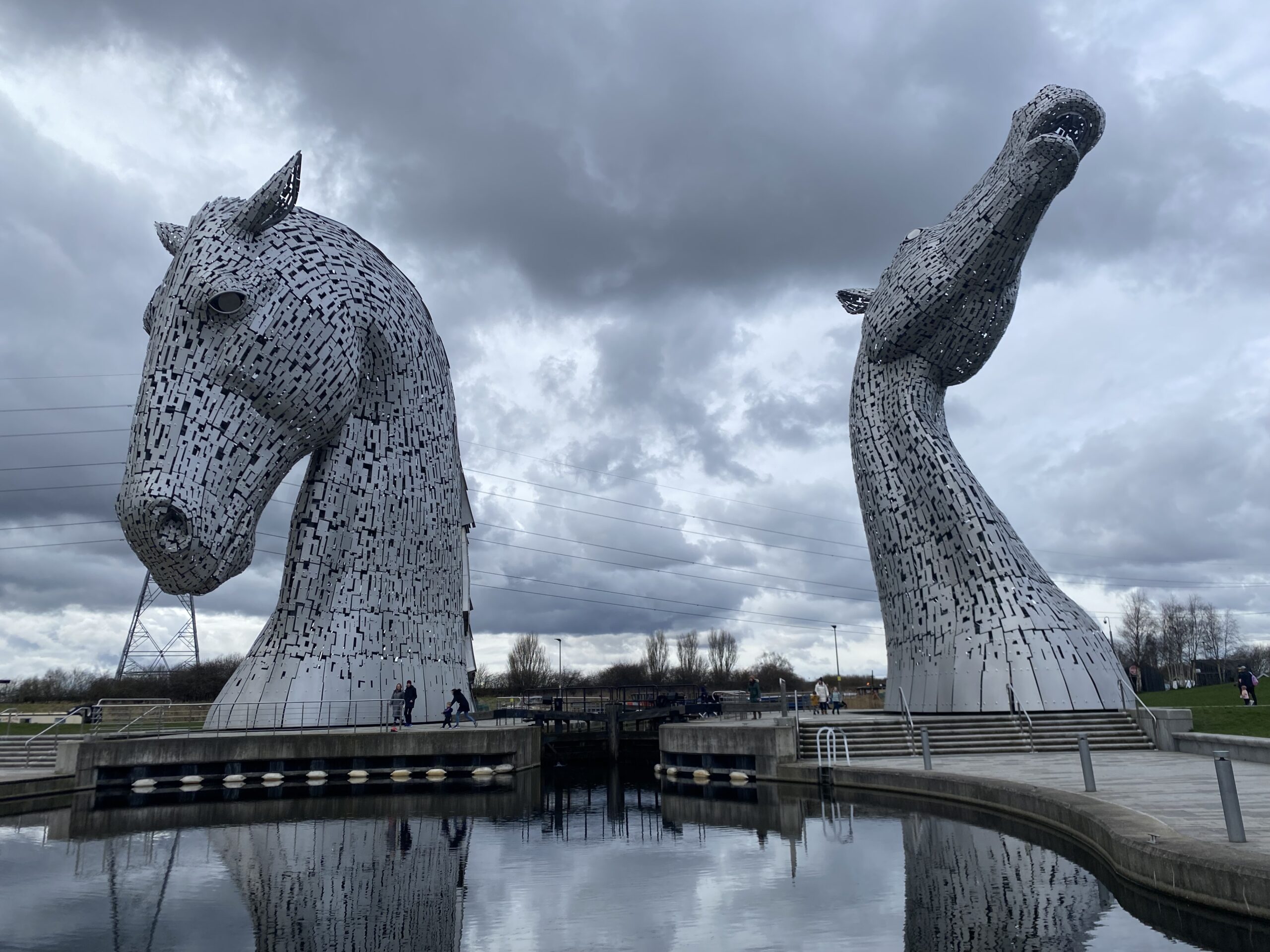 The Kelpies of Falkirk