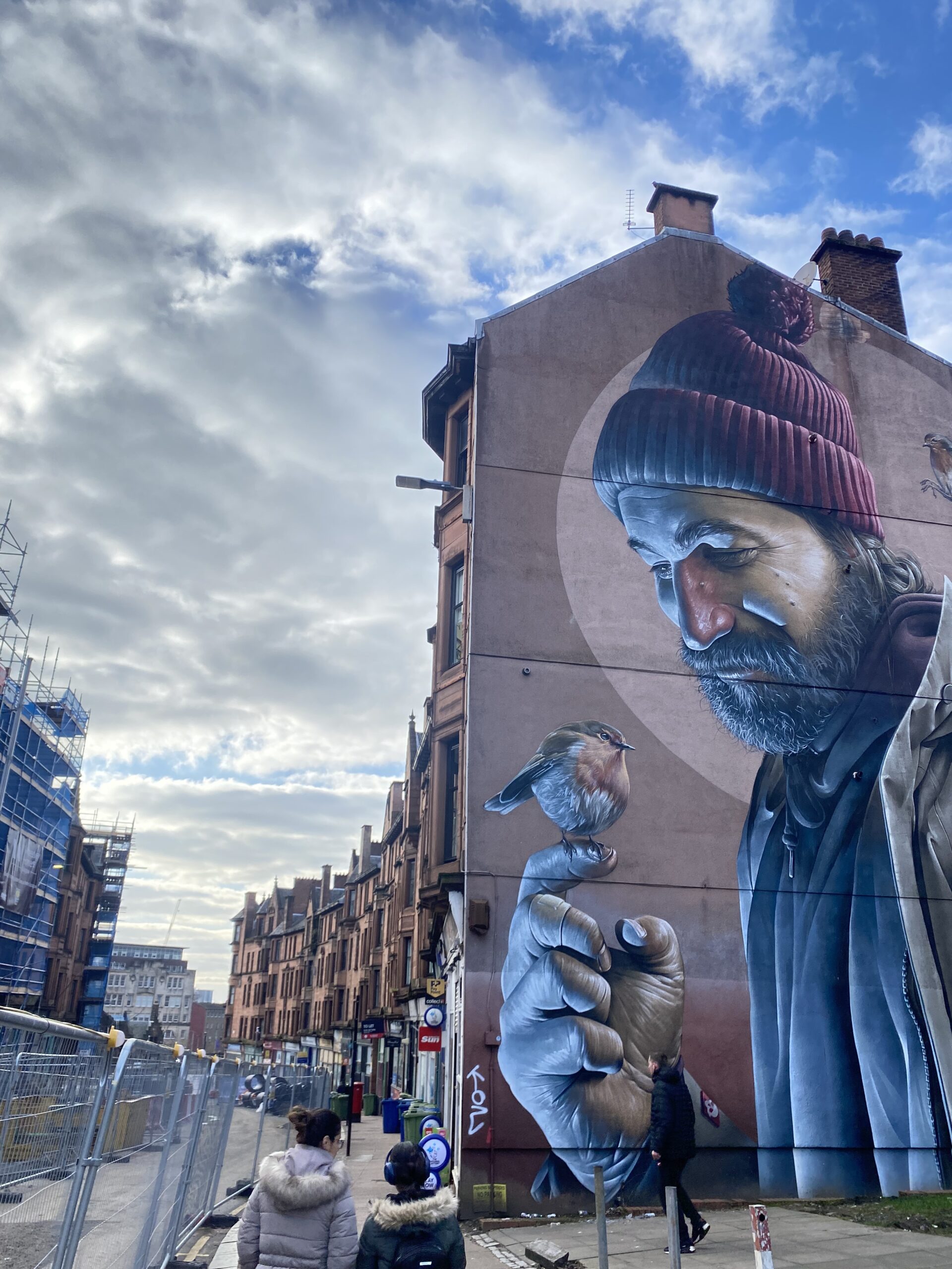 St Mungo mural Glasgow 