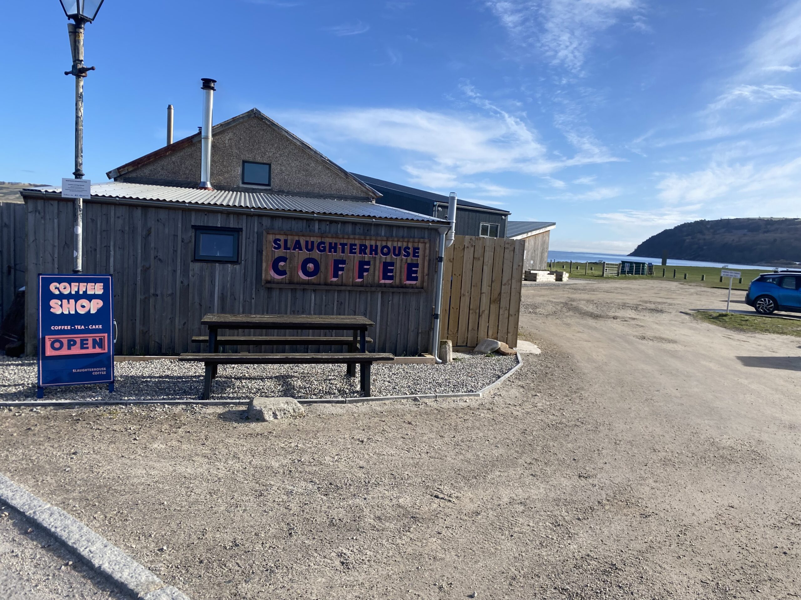 Slaughterhouse Coffee in Cromarty