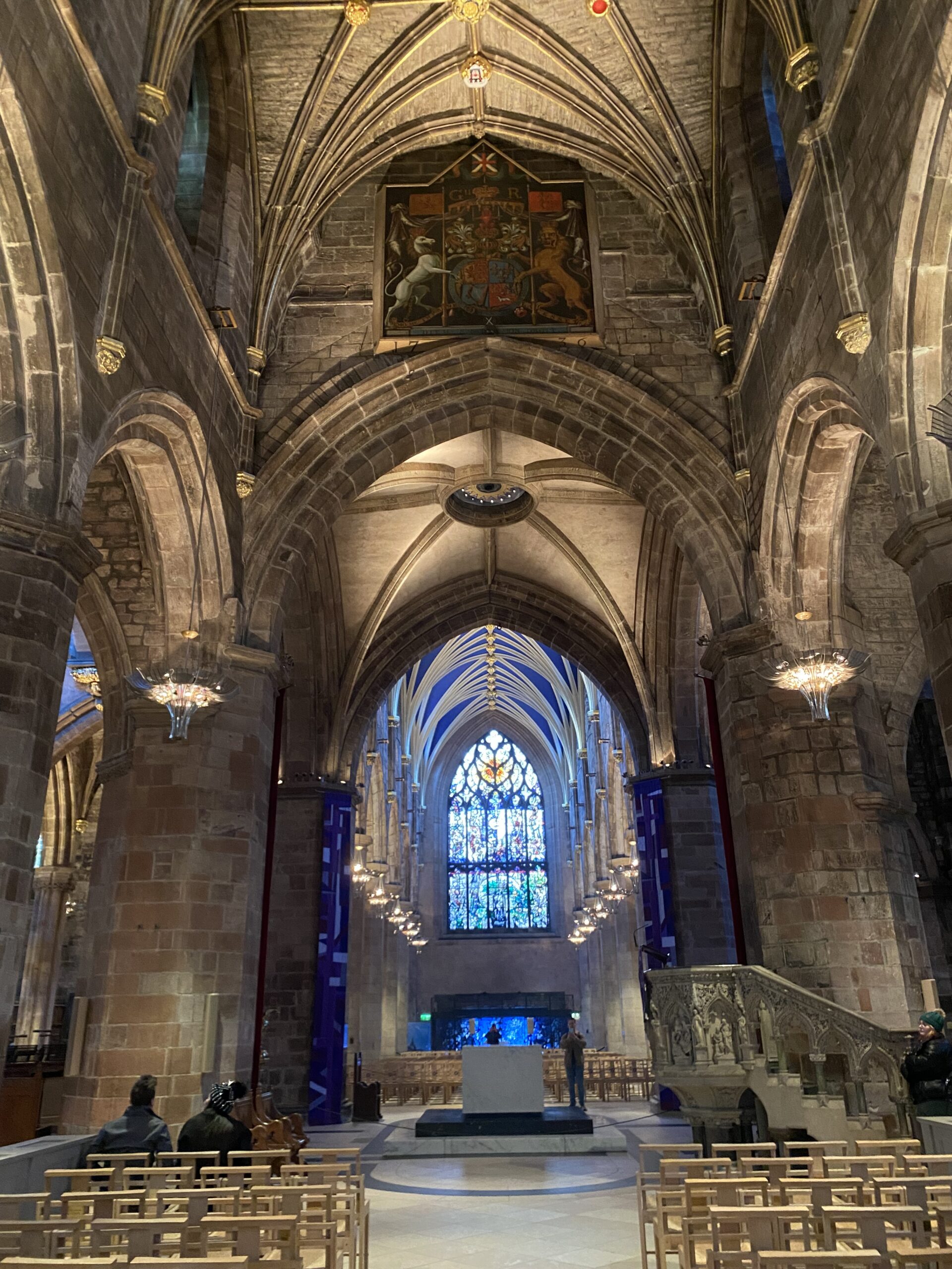 St Giles Cathedral inside 