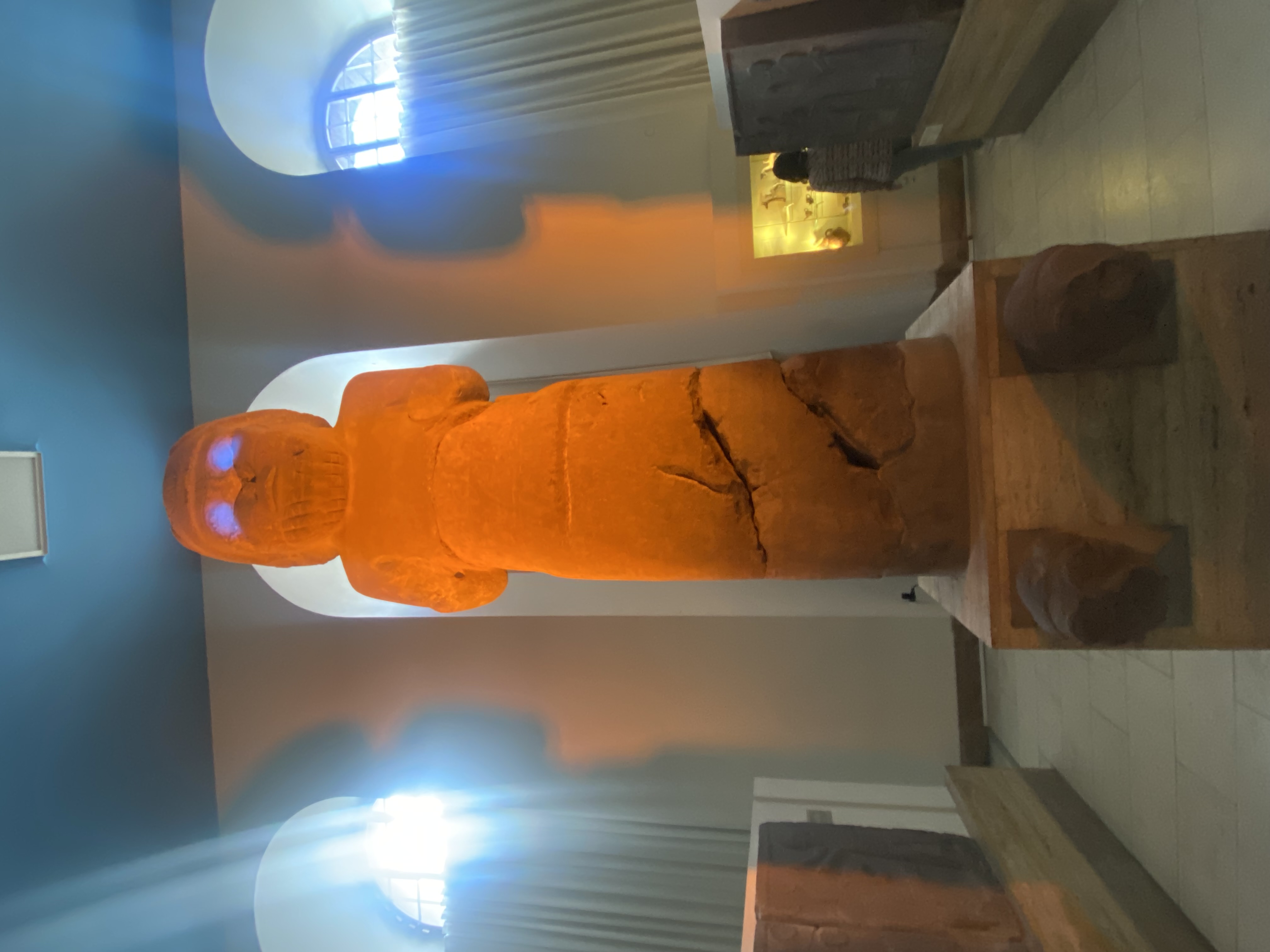 Statue of Hadad in Pergamon Museum Berlin