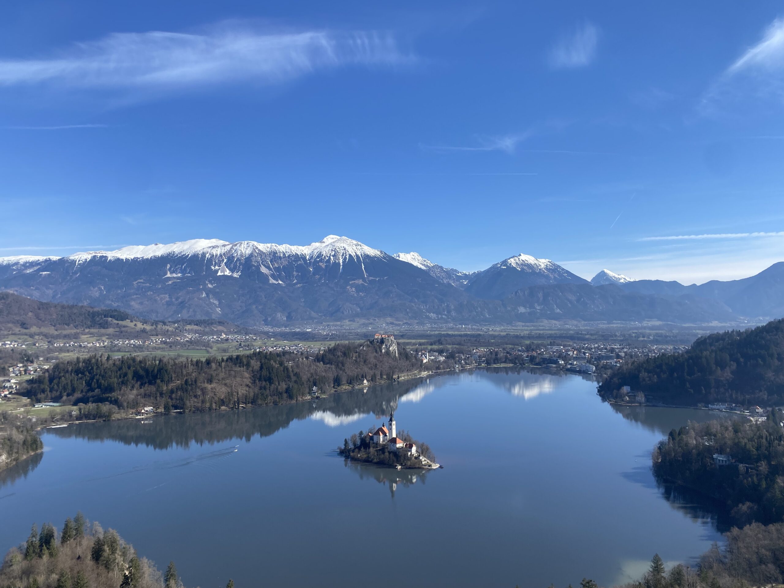 Mala Osojnica hike in Lake Bled Slovenia