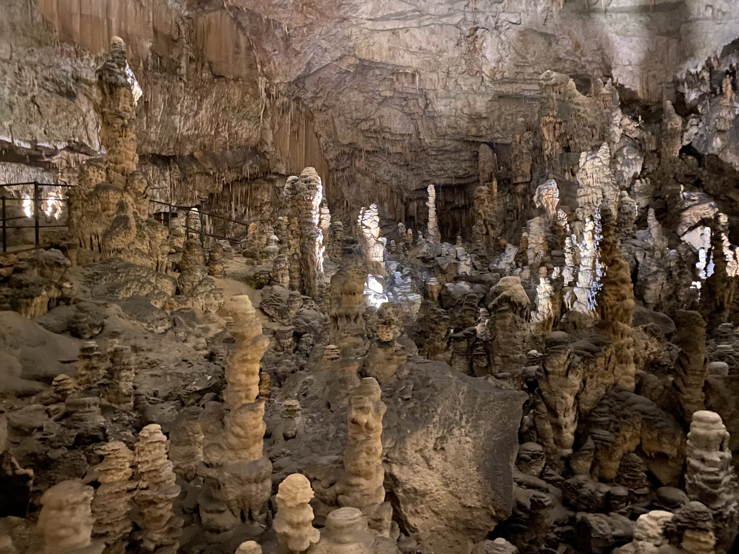 Inside the Postojna caves